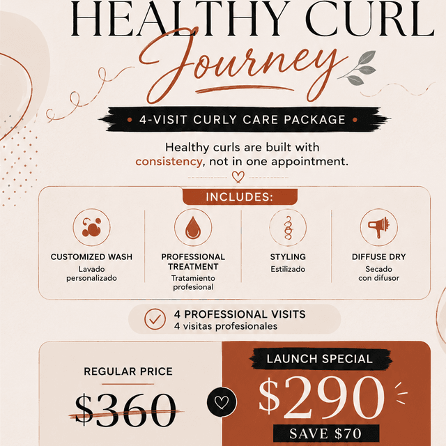 Curly Journey at AV Curly Hair Studio in New Brunswick, NJ